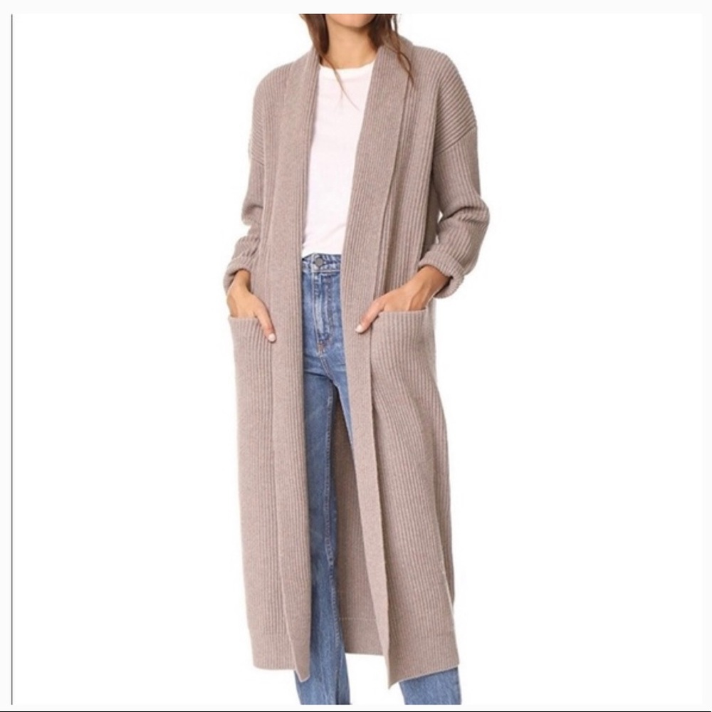 Vince Sweater Robe Size M Wool/Cashmere